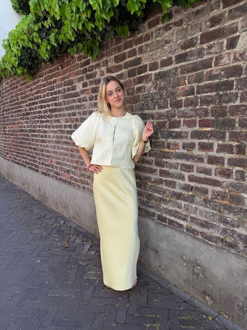 YASPELLA hw maxi skirt
