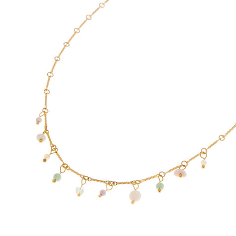 Jutter necklace gold