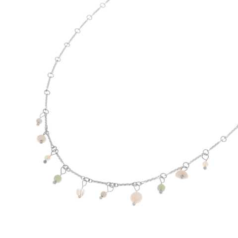 Jutter necklace silver