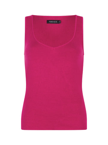 Knitted top Lenny - magenta
