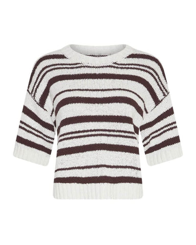 MSCHHannalie 2/4 Pullover - Egret/Fudge