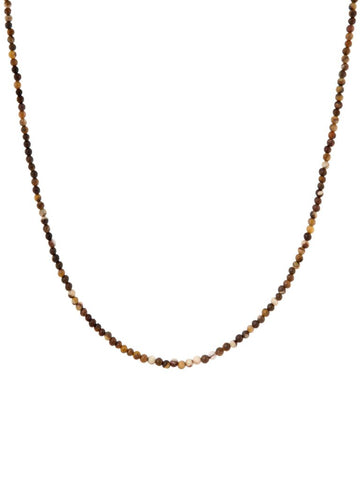 Mini brown necklace 54cm