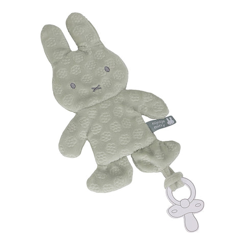 Nijntje speendoekje - Green flower