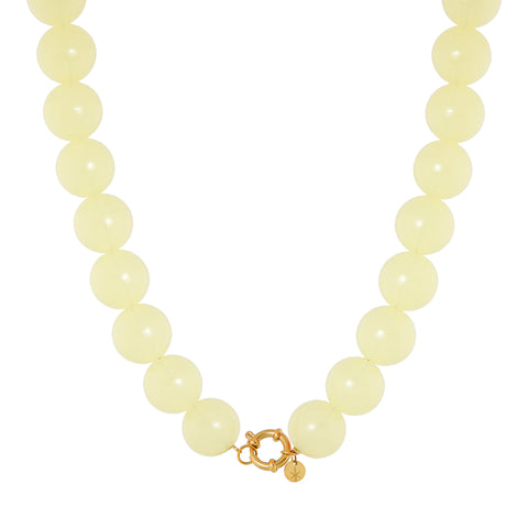 Bright side necklace gold