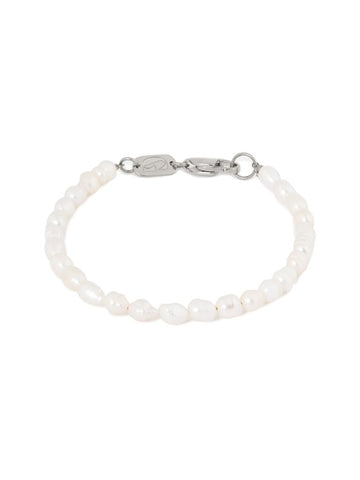 Pearl bracelet silver