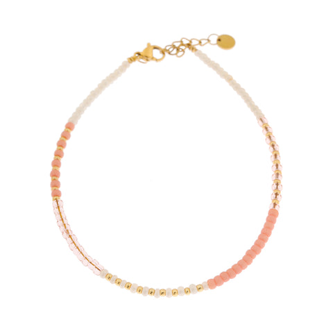 Perfect Peach Anklet Gold