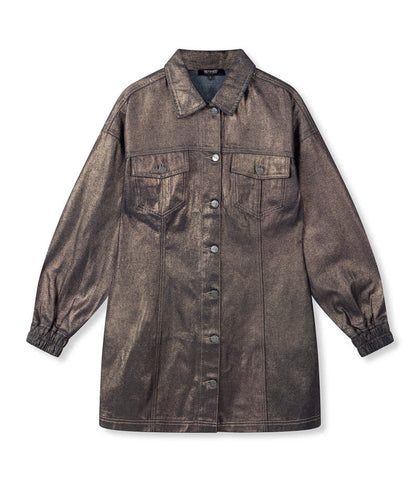 Coated dress Bibi - gold