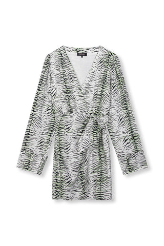 Wrap Dress LISELLE - Zebra