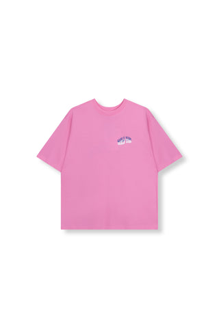 Oversized t-shirt maggy - soft pink