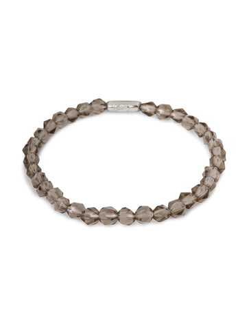 Rocky grey bracelet silver
