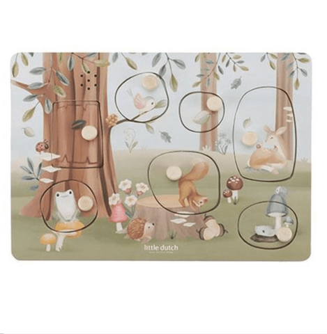 Geluiden puzzel forest friends