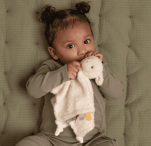 Knuffeldoekje schaap Little farm