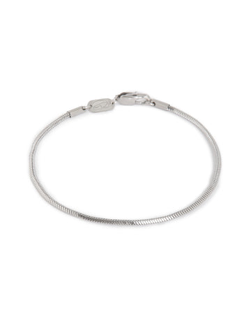 Small snake bracelet silver