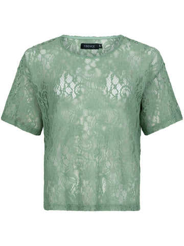 Top Leonore - Sage Green
