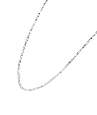 REWIND NECKLACE SILVER