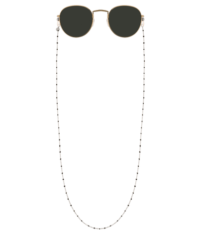 BLACK DOTS SUNNY SILVER