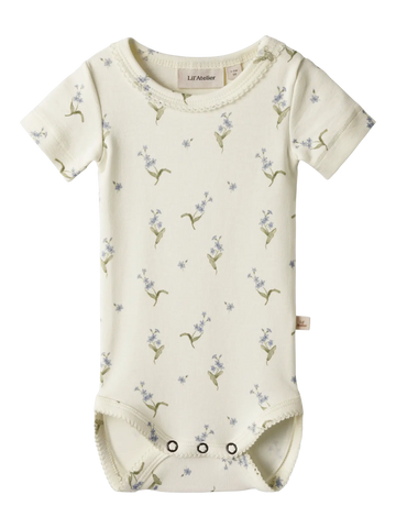 NBFGAYO SIG SS SLIM BODY LIL -coconutmilk/forget me