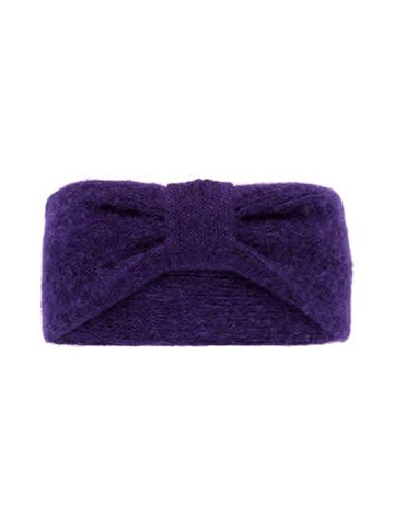 Slflulu linna knit headband - acai