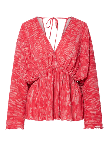 Yassisi ls top - adobe rose print