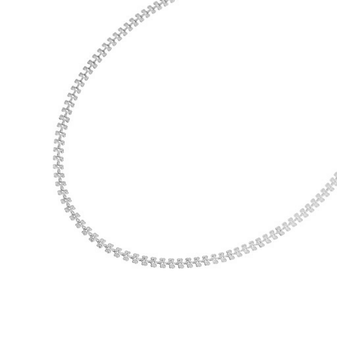 Baby hearts necklace silver