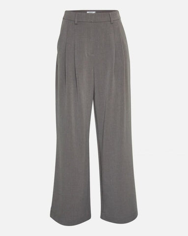 MSCHHenrika hw pant - grey melange