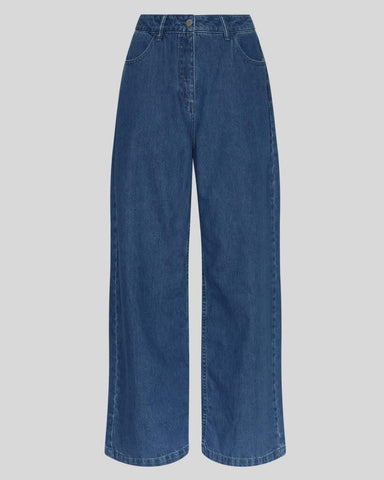 MSCHELENA pants - mid blue