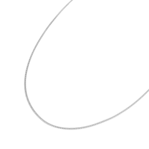 Infinity necklace silver