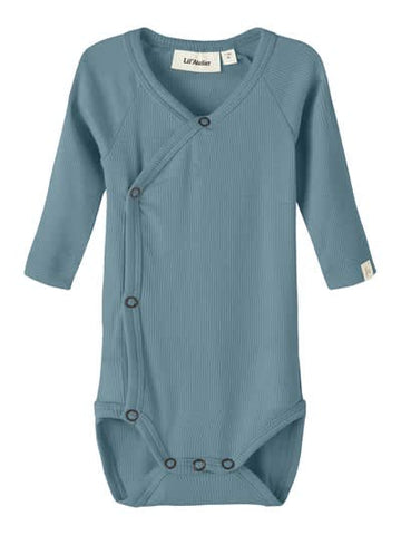 nbmgago ls slim wrap body - smoke blue