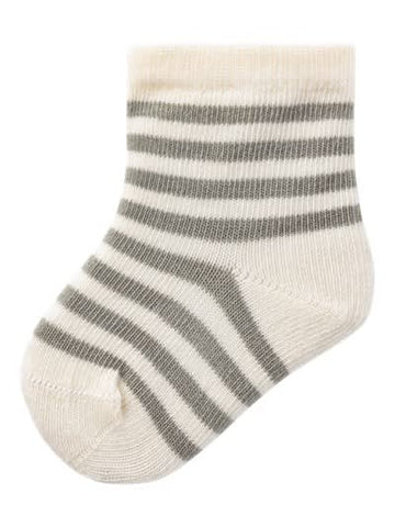 Nbmelove stripe sock lil - Dried sage