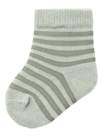 Nbmelove stripe sock lil - green tint