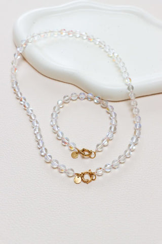 Ocean glow necklace gold