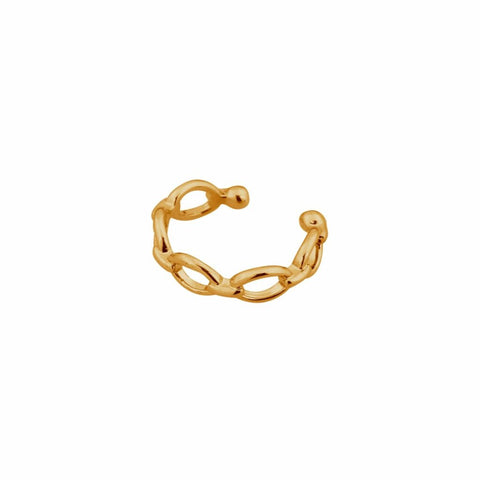 SINGLE CHAIN EARCUFF GOLD
