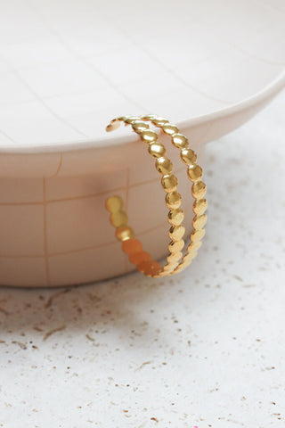 Round bangle gold