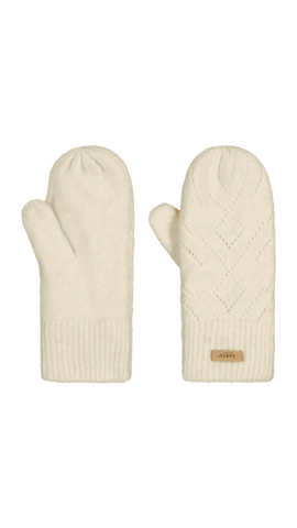Bridgey Mitts cream one size