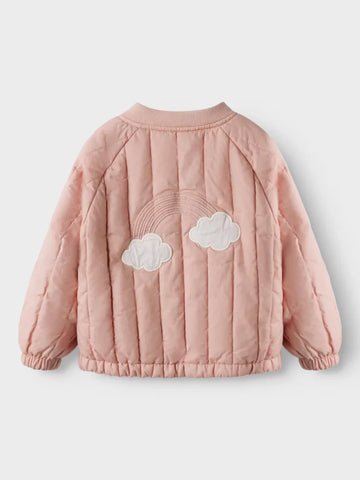Nbnlio bomber jacket lil - misty rose