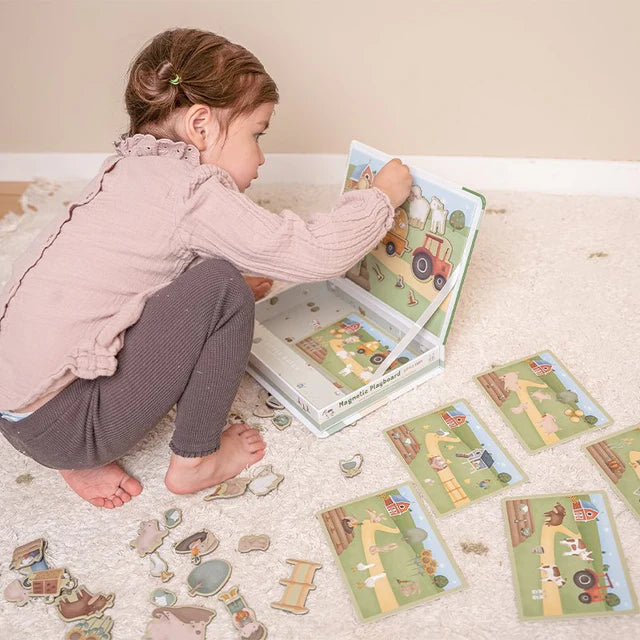 Magnetisch speelbord little farm