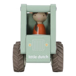 Houten betonwagen