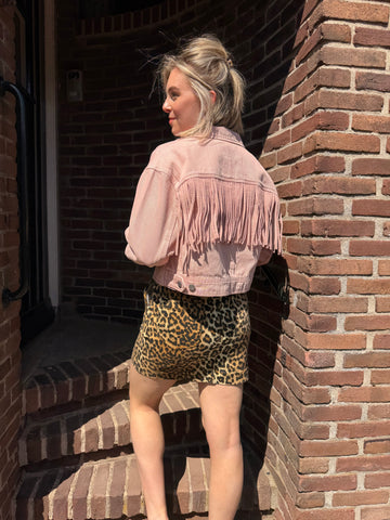 YASSUN LS CROP DENIM JACKET