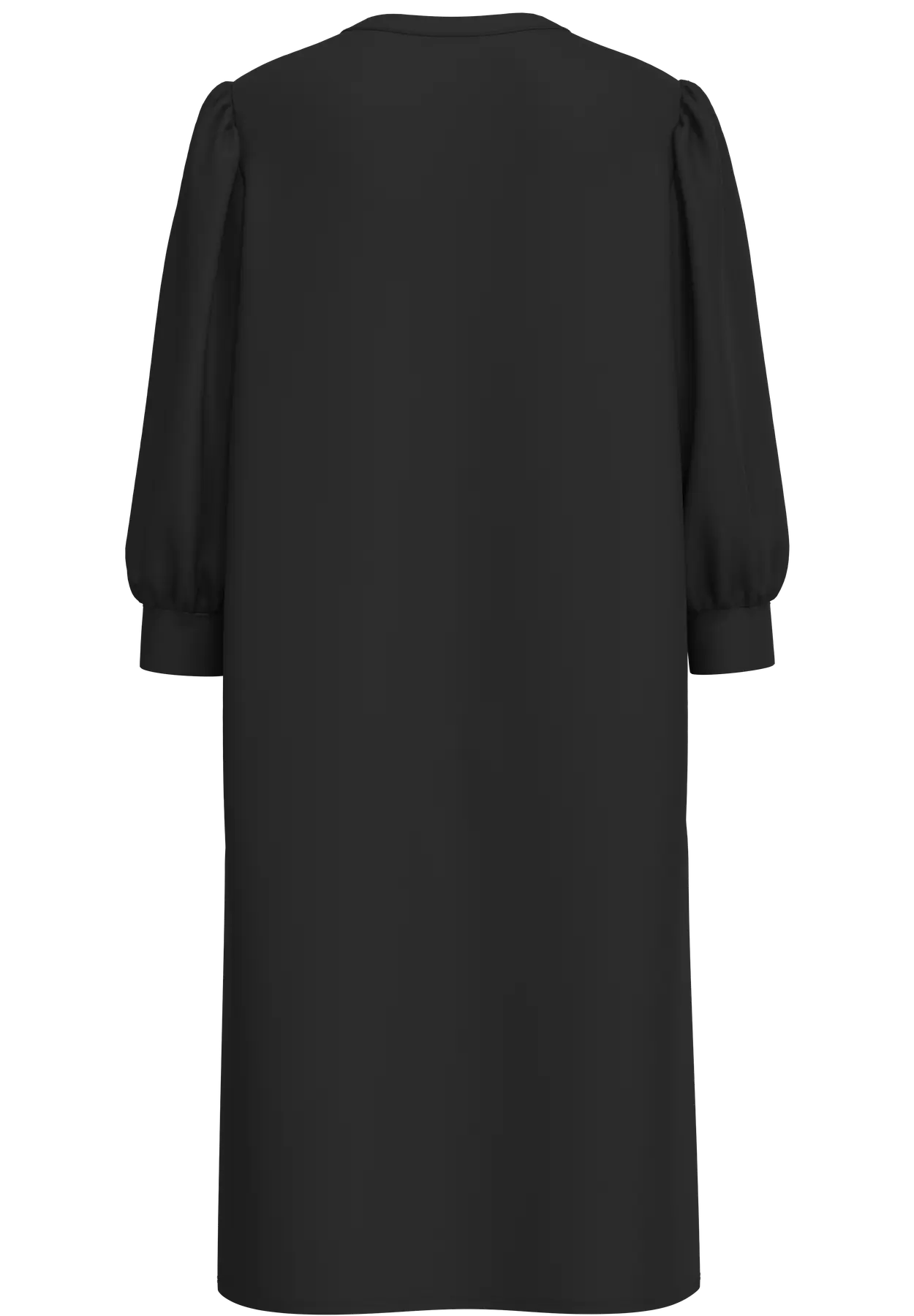 Slftenny 3/4 short sweat dress - black