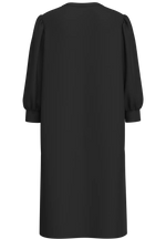 Slftenny 3/4 short sweat dress - black