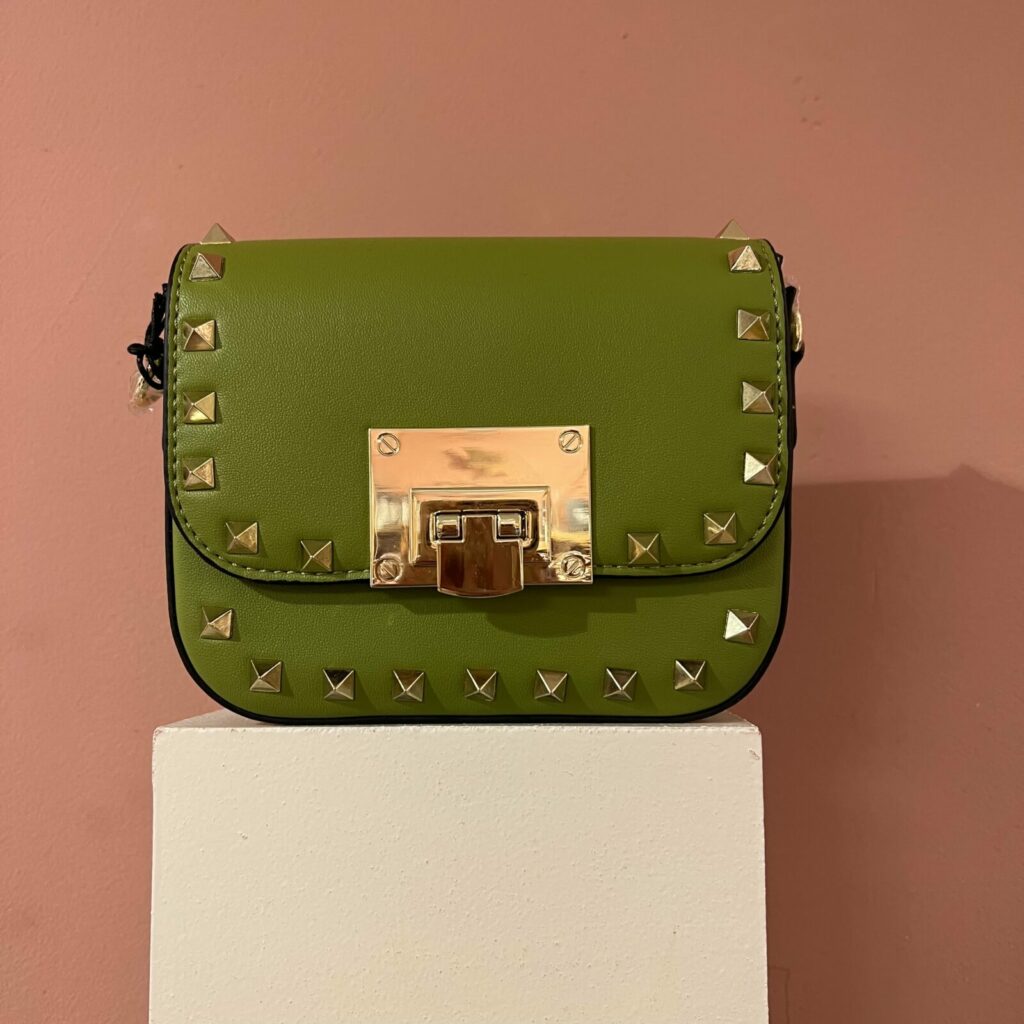 Ydby small crossbody - leaf/gold