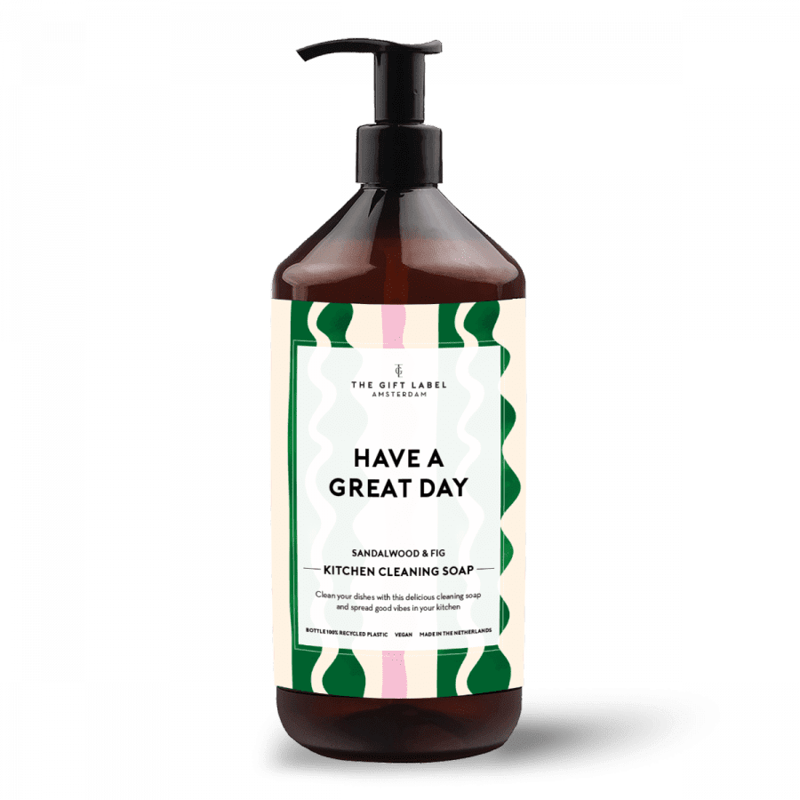 kitchen cleaning soap 1000 ml - have a great day ss23