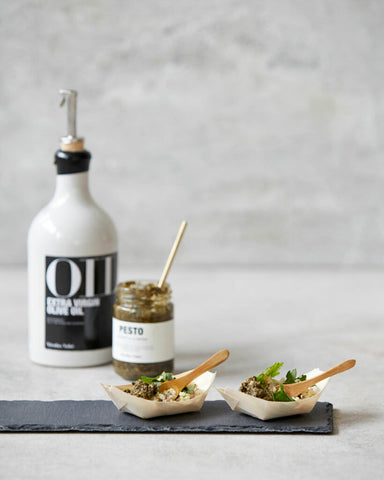 Bamboo spoon in box - 12pc