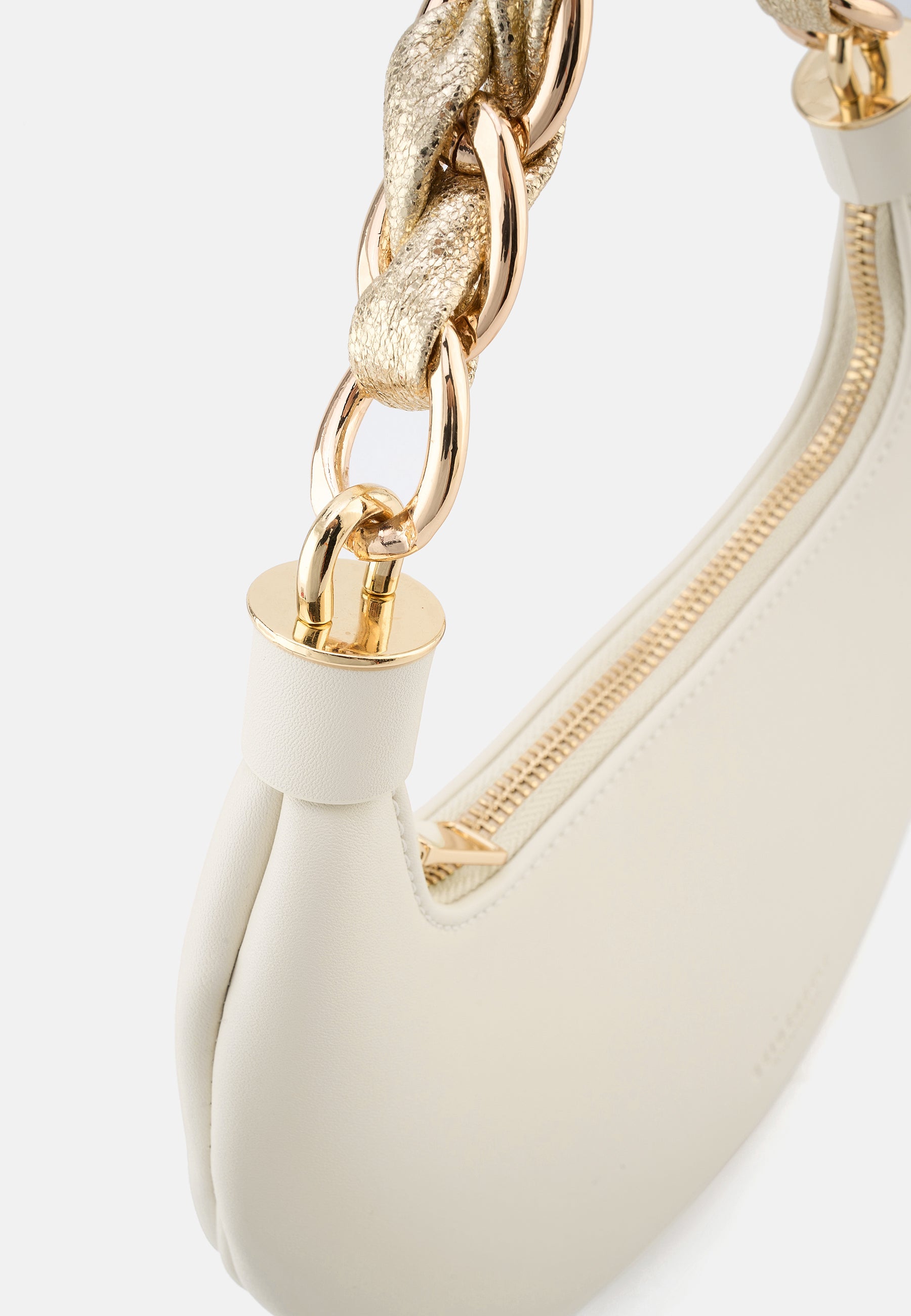 Hallila Round Crossbag - Beige