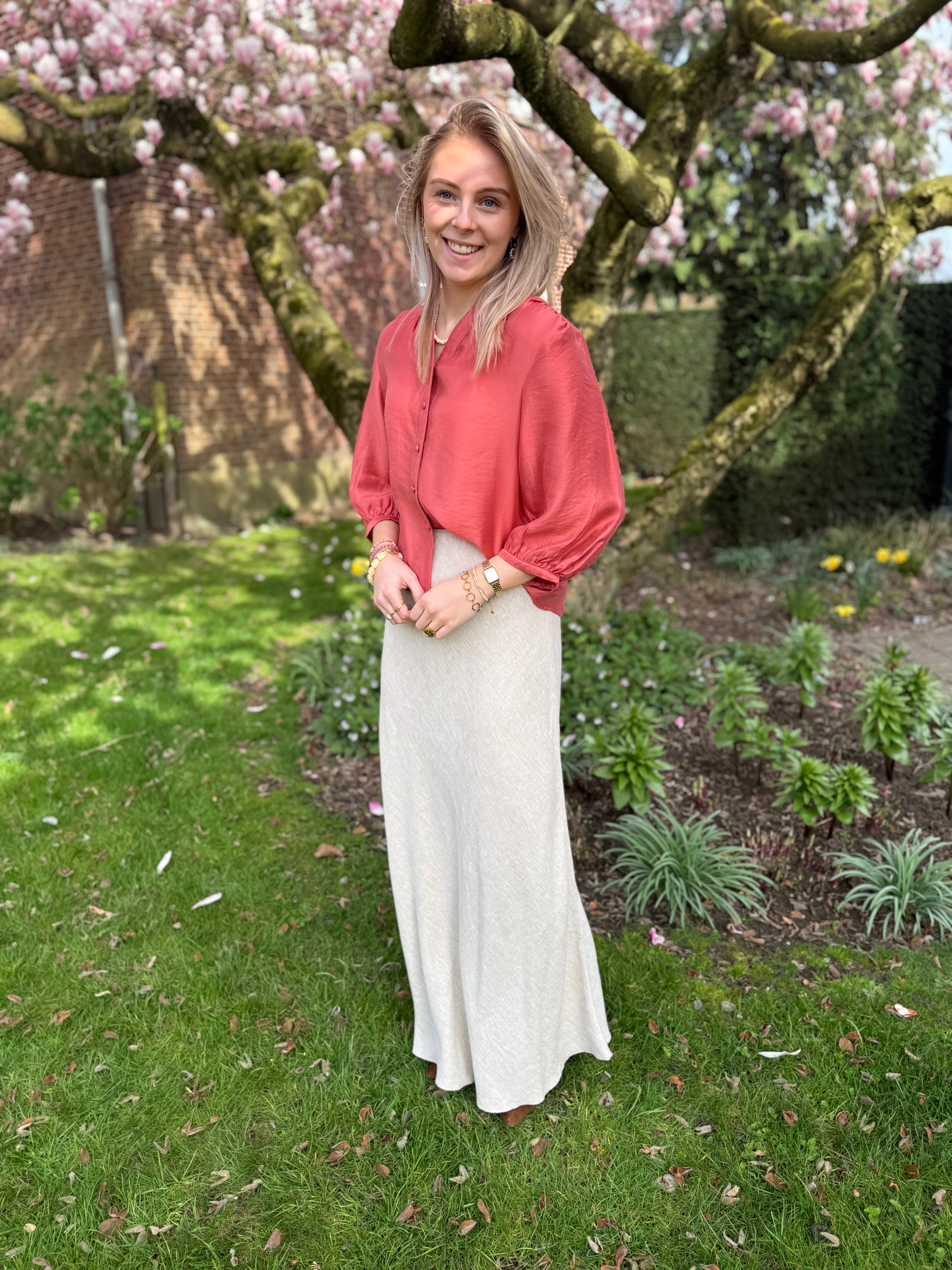 MschRamona Rikkelia 3/4 shirt - faded rose