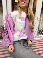 T-shirt Juicy bottle - Violet