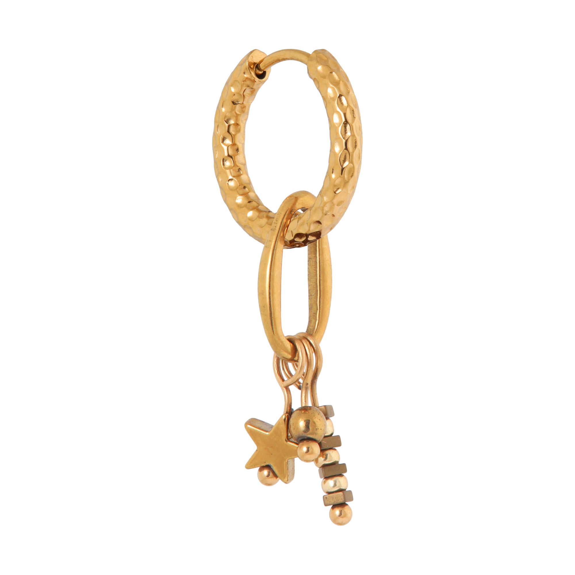 Single Cowgirl hoop gold
