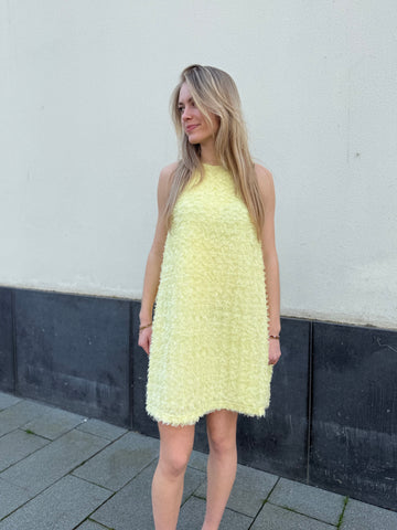 Yascrimo sl dress - wax yellow