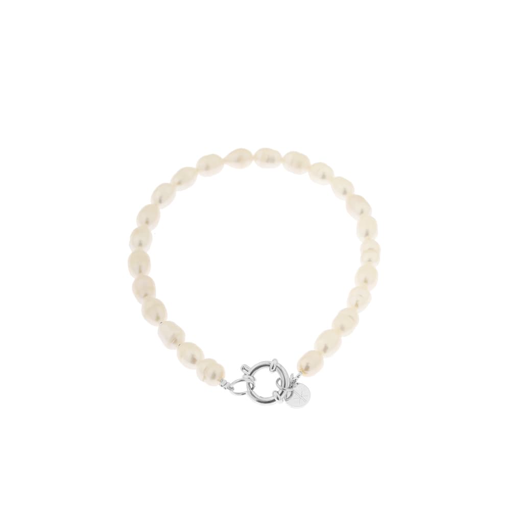 Totally pearl bracelet silver
