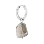 Sofia hoop silver